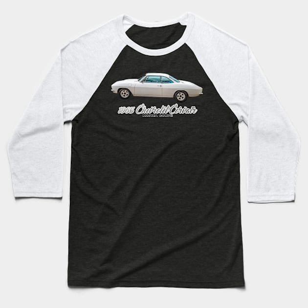 1965 Chevrolet Corvair Monza Coupe Baseball T-Shirt by Gestalt Imagery